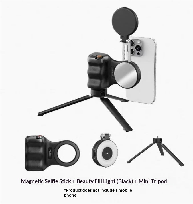 Magnetic Photography Handle Wireless Bluetooth Camera Aid