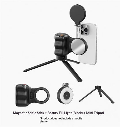 Magnetic Photography Handle Wireless Bluetooth Camera Aid